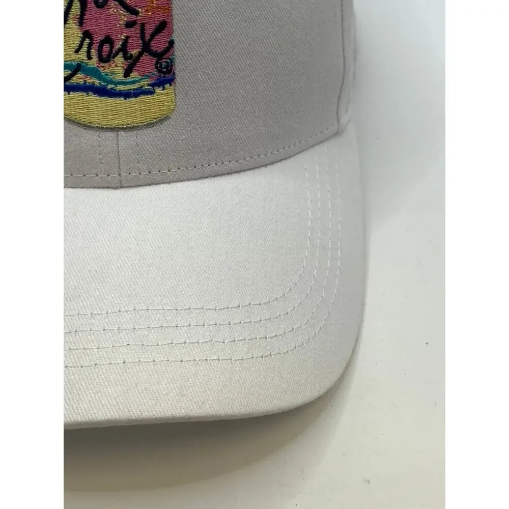 LA CROIX Men's White Embroidered Logo Baseball Cap SZ OS